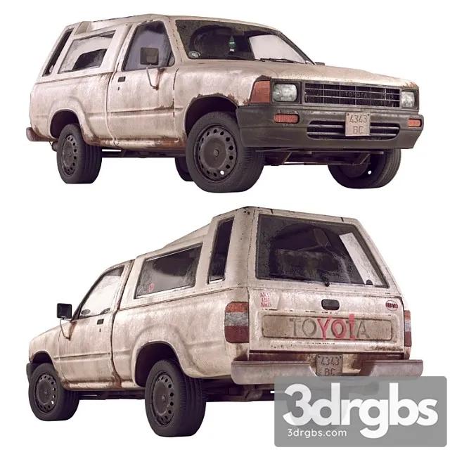 Toyota hilux 3D Model Free