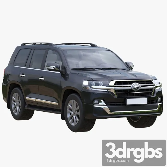 Toyota Land Cruiser 200 Executive Lounge 2021 3D Model Free