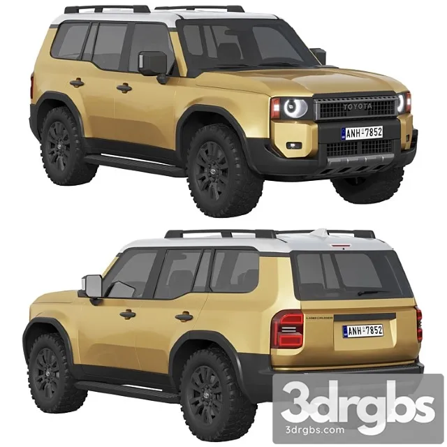 Toyota Land Cruiser 250 First Edition 2024 3D Model Free