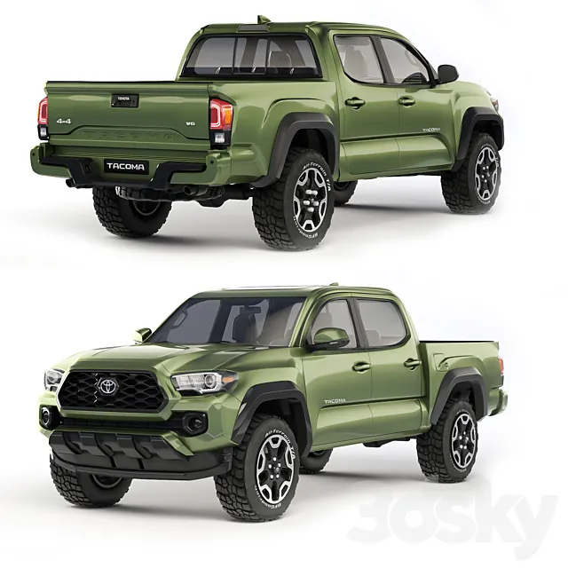 Toyota Tacoma 2020 3D Model