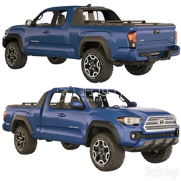 Toyota Tacoma Extended Cab 2017 - 3567
