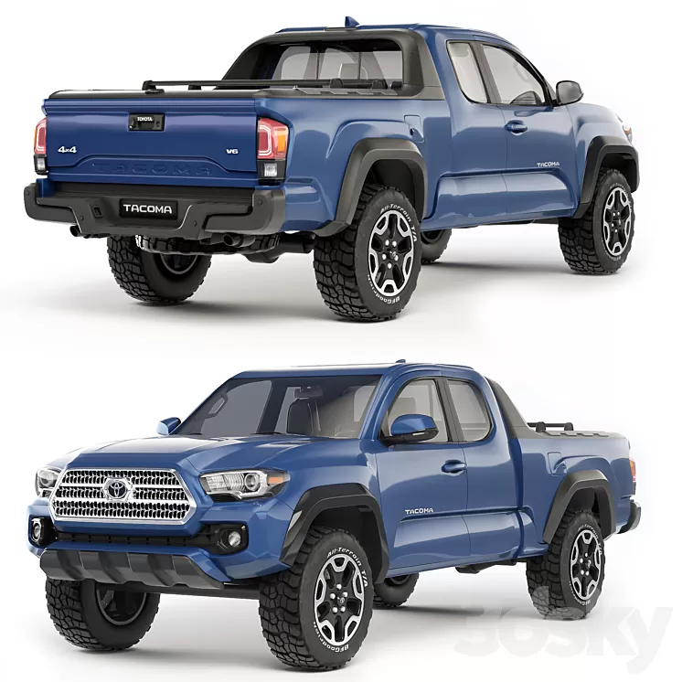 Toyota Tacoma extended cab 2017