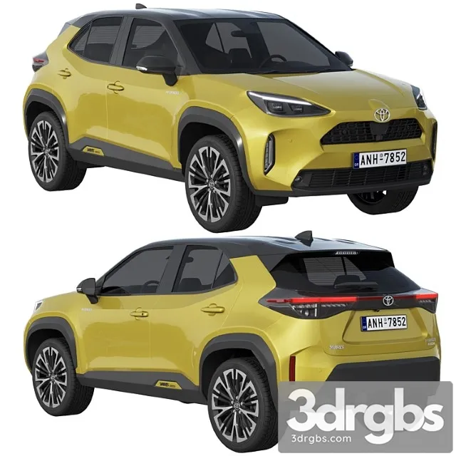 Toyota yaris cross 3D Model Free