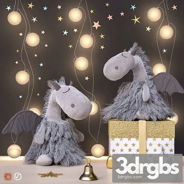 Toys and Dekor Set 42 3D Model Free