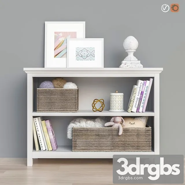 Toys and Furniture Cameron Set 20 3D Model Free