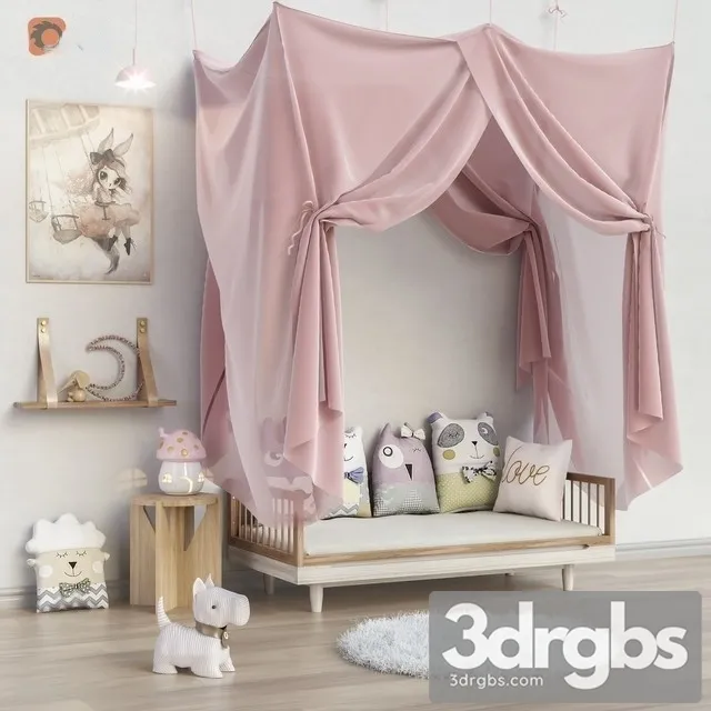 Toys And Furniture Nobodizoz 3D Model Free