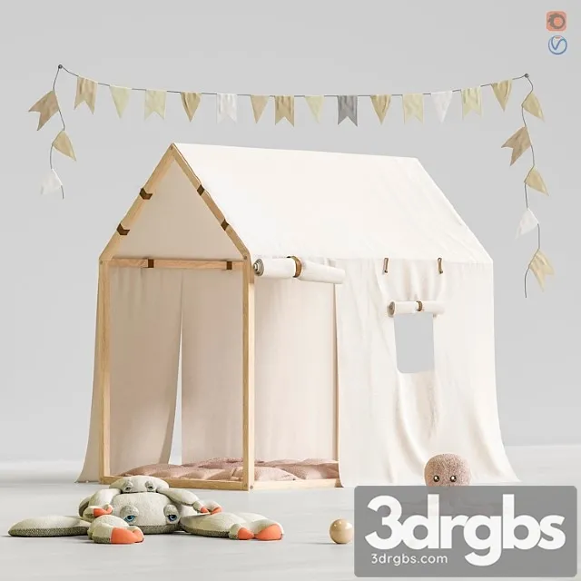 Toys and Furniture Set 67 3D Model Free