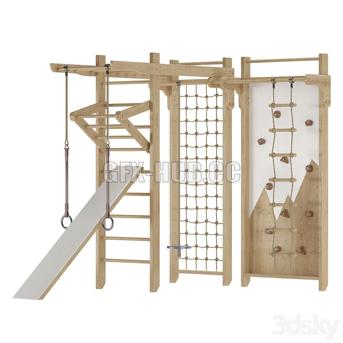 Toys and furniture set01 3D Model