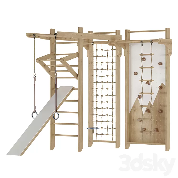 Toys and furniture set01 3D Model