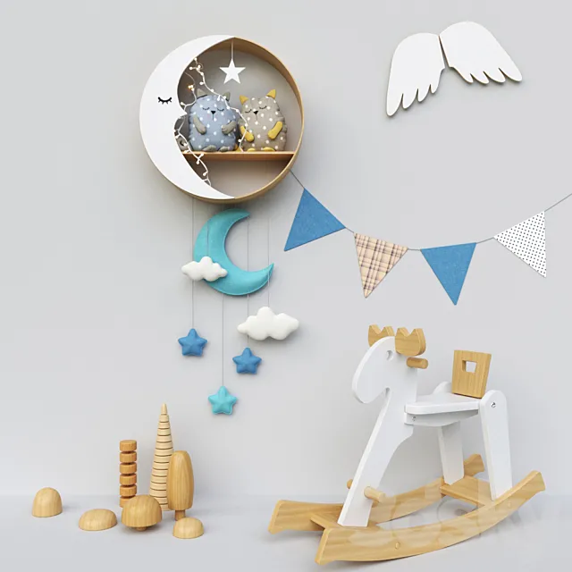 Toys. decor for children 3DModel