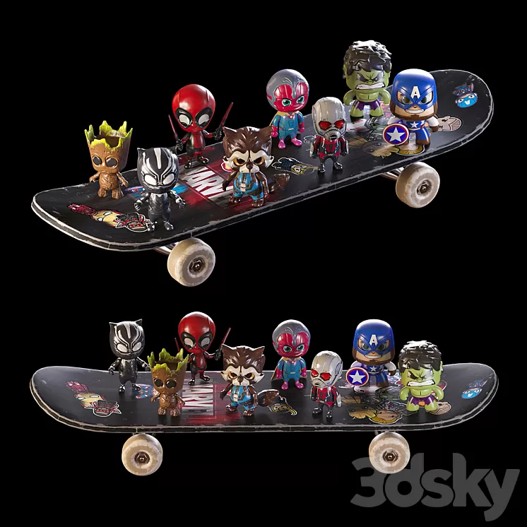 Toys MARVEL 3D Model