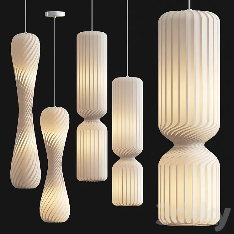 TR Series Pendant by Tom Rossau 3D Model