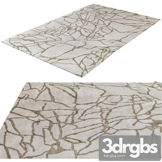 Tracery rug by kelly wearstler - the rug company 3D Model Free