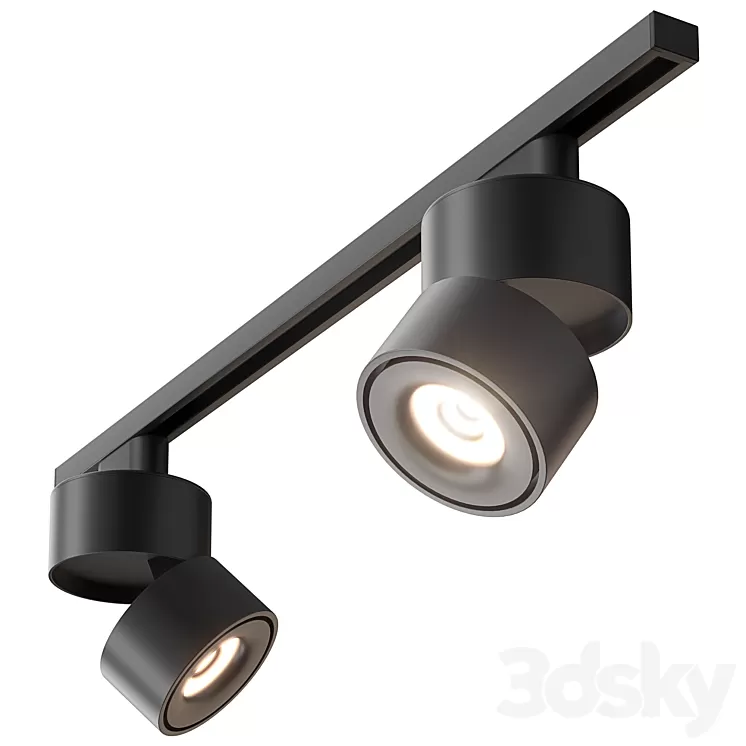 Track light Elektrostandard Klips 3D Model Free