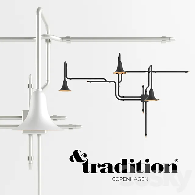 &Tradition Light Forest 3D Model