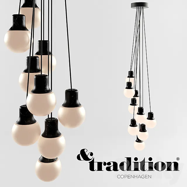 &Tradition Mass Light 3DModel