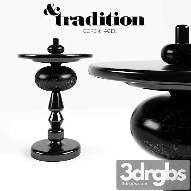 Tradition Shuffle Table 3D Model Free