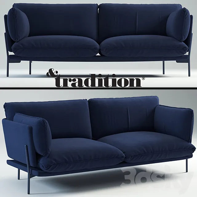 Tradition Sofa 3D Model