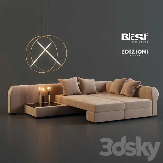 Tradition sofa with Edizioni design Free Download