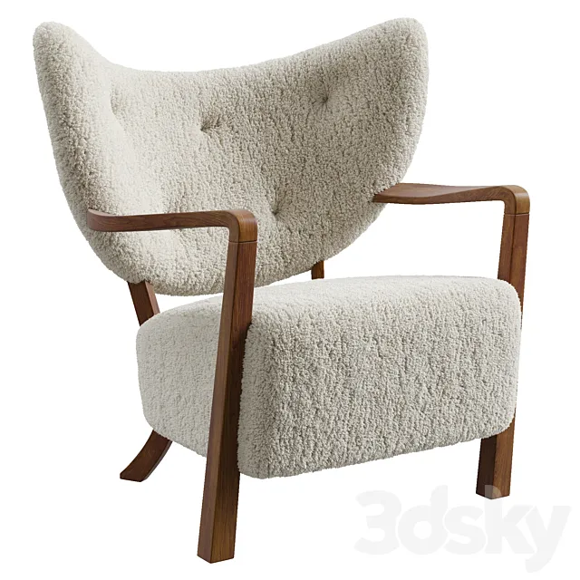 &Tradition Wulff Armchair 3DModel