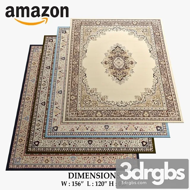 Traditional rugs 17 3D Model Free