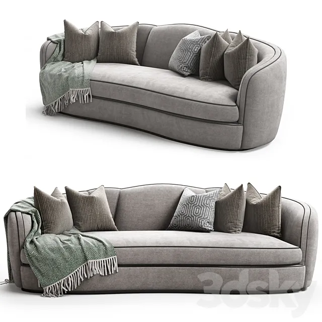 Traditional sofa_Munna_Josephine 3DModel