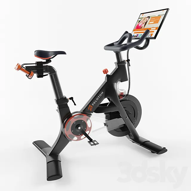 Training Bike Peloton 3DModel