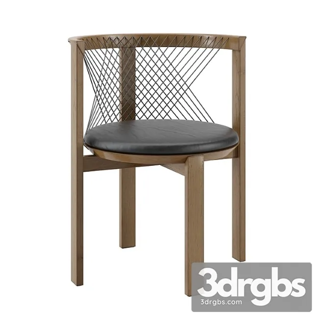 Tranekaer Furniture Haugesen String Chairs 3D Model Free