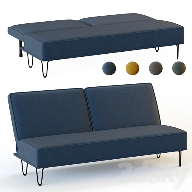 Transformer banquette Vees 3D Model