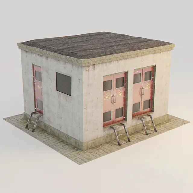 transformer substation 3D Model