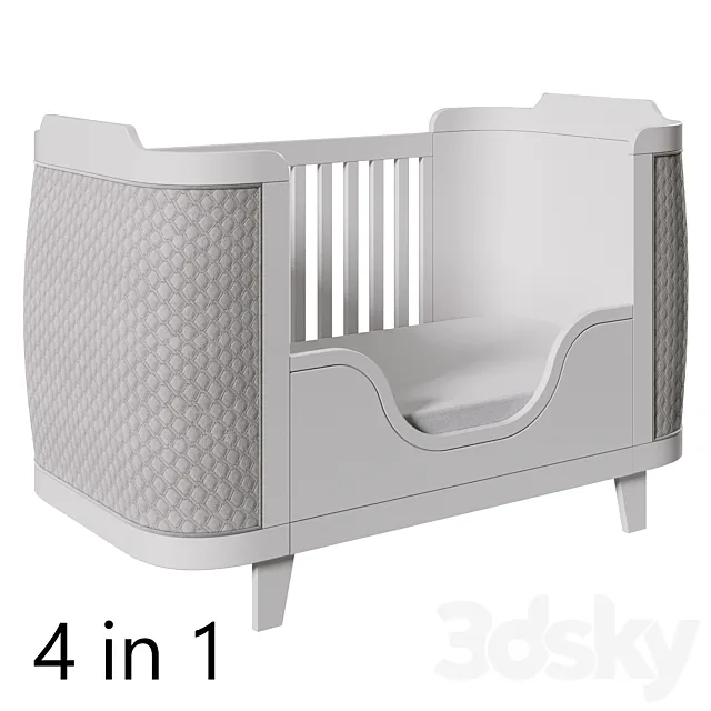 Transforming bed Elegance 3D Model