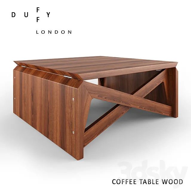 Transforming Coffee Table 3D Model