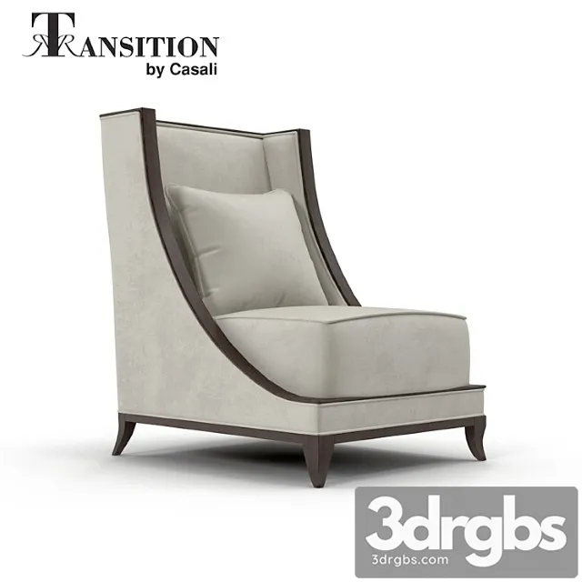 Transition By Casali Armchair 3D Model Free
