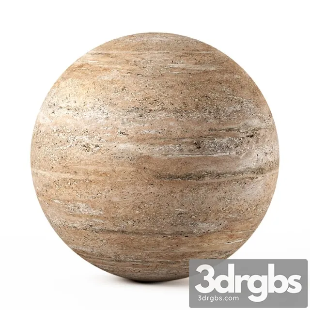 Travertin 03 Noce 3D Model Free