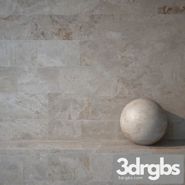 Travertine 106 3D Model Free