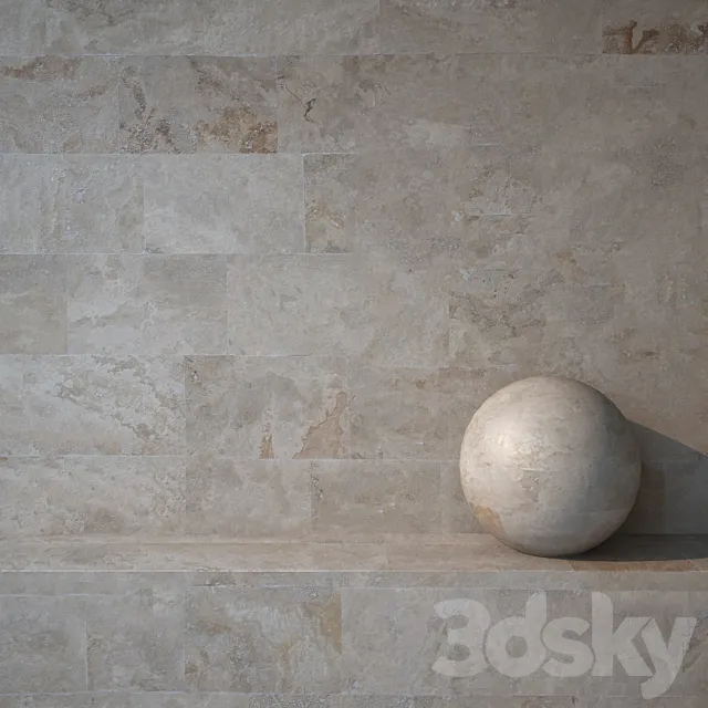 Travertine 106 3D Model