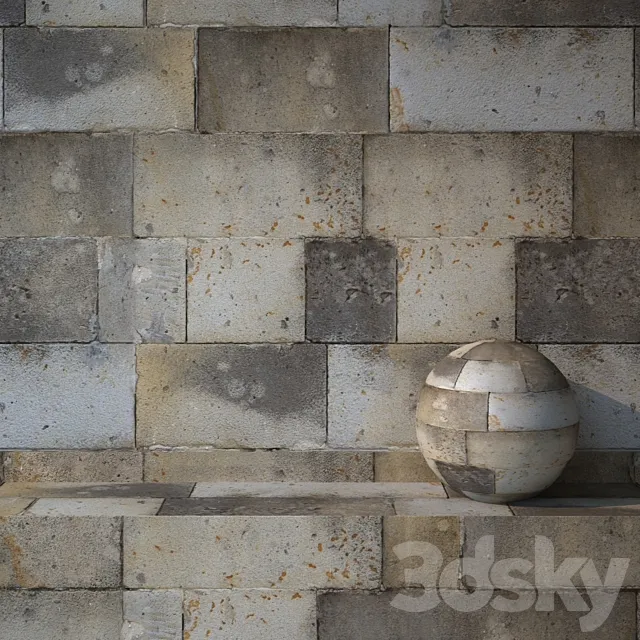 Travertine 94 3D Model