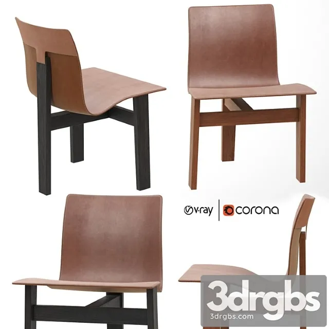 Tre 3 chair by agapecasa 2 3D Model Free