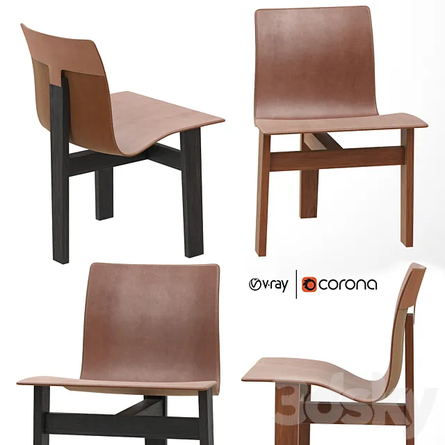 Tre 3 Chair by Agapecasa 3D Model