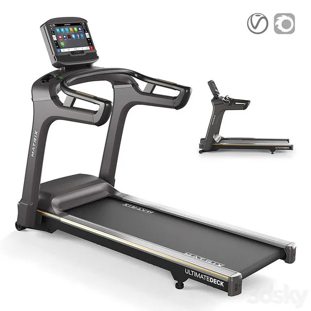 Treadmill Matrix T75 XIR 3D Model