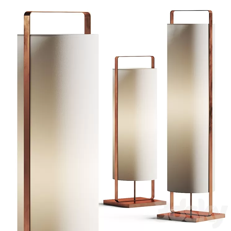 Treca Paris Nomade Floor Lamps 3D Model Free