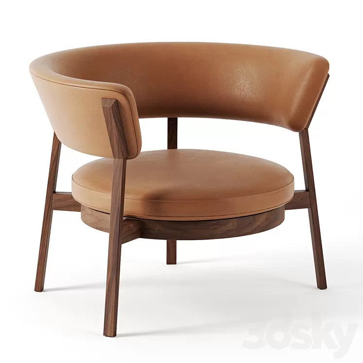 TRECENTOSESSANTA ARMCHAIR BY Tato 3D Model