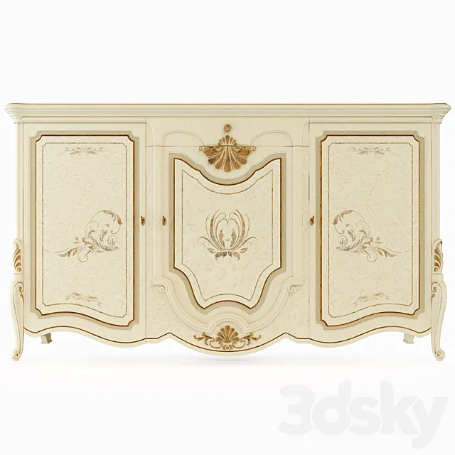 Treci Cecchini Victoria Stucco Stand 3DModel