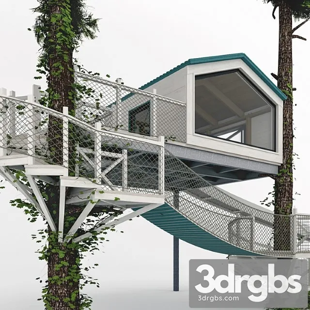 Treehouse 3D Model Download