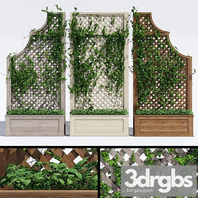 Trellises 3D Model Free