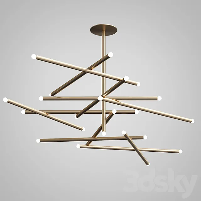 Trendy Light Fixtures 3D Model
