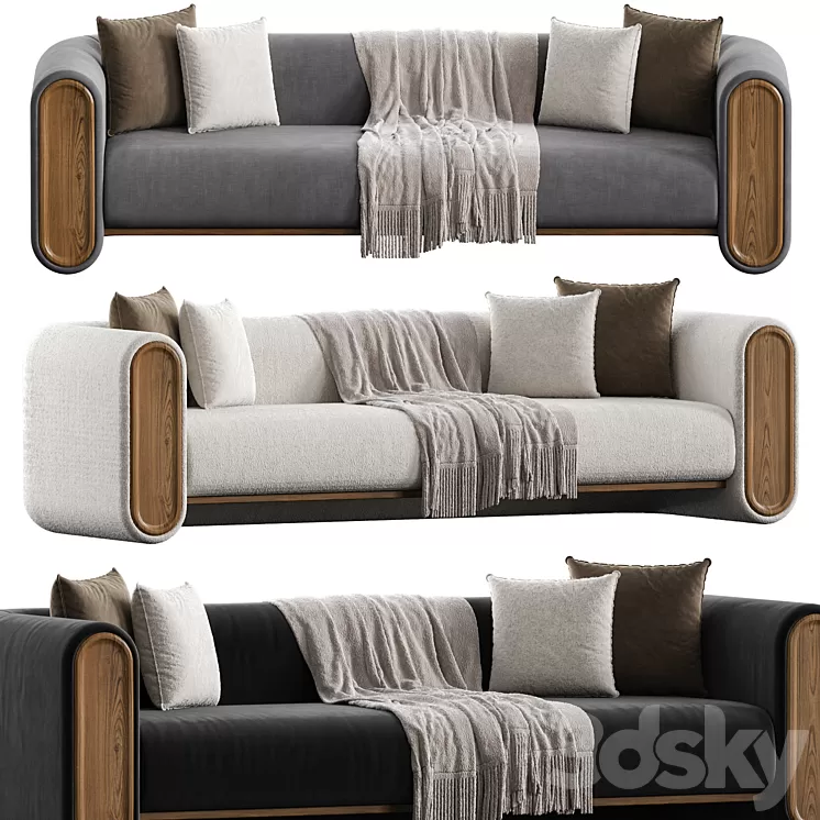 TRENTO Sofa 3D Model Free