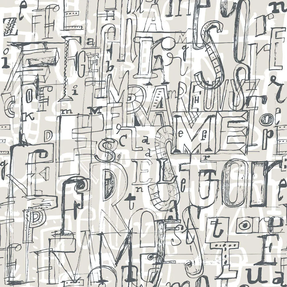 Tres Tintas  - Wallpaper Lletres 1993-1 3D Model