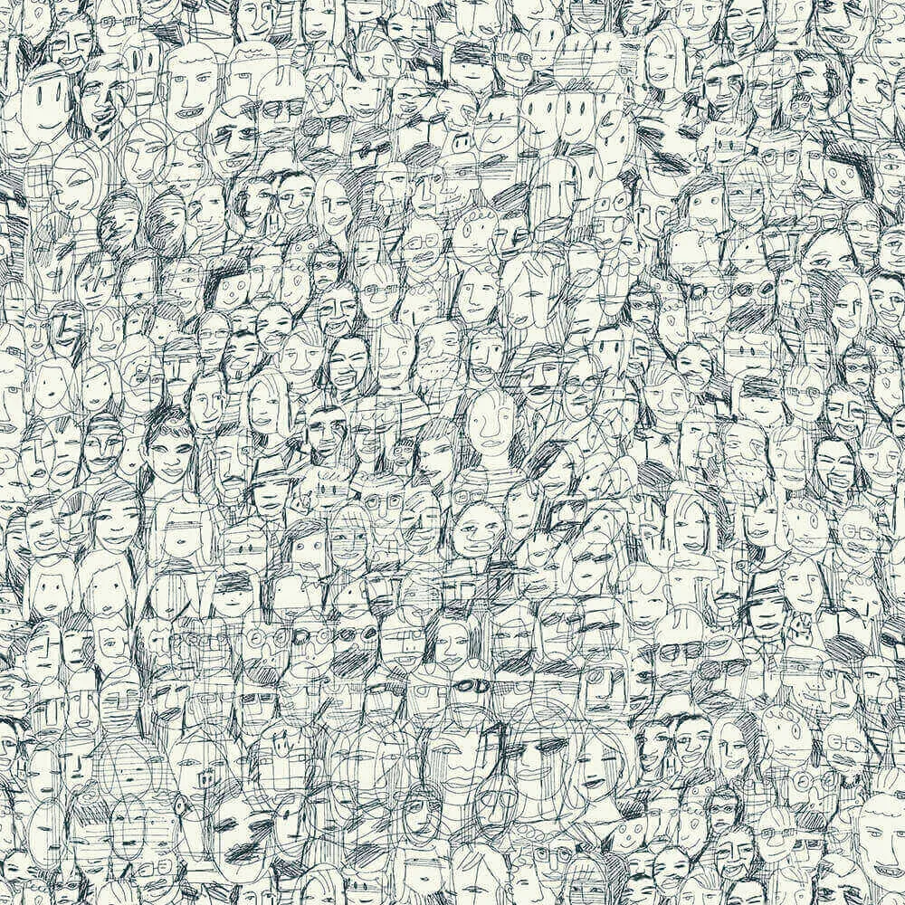 Tres Tintas - Wallpaper Mil Caras 1995-5 3D Model