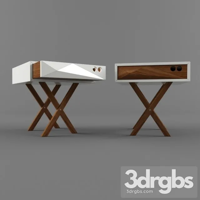 Triangle Cupboard 3D Model Free